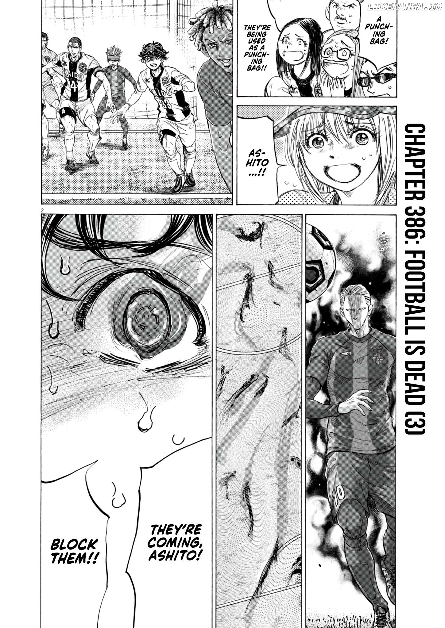 Ao Ashi, Chapter 386 image 03